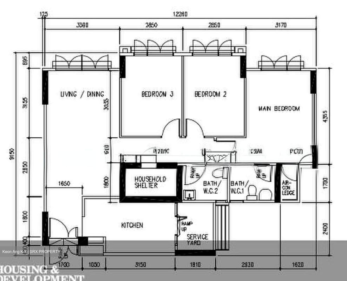 Blk 430B Orchid Spring @ Yishun (Yishun), HDB 4 Rooms #586272421